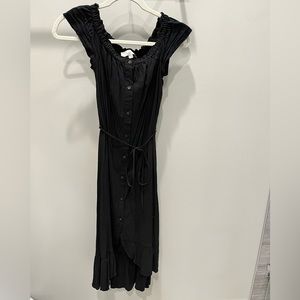 Loft high low off shoulder dress